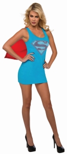Supergirl Tank Dress Adult Costume