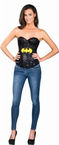 Batgirl Sequin corset