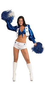 Dallas Cowboys Cheerleader Sexy Adult Costume