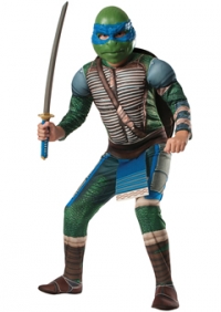 Teenage Mutant Ninja Turtles Movie Deluxe Leonardo Kids Costume