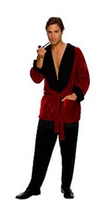 Hugh Hefner Playboy Adult Costume