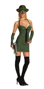 Green Hornet Sexy Adult Costume