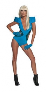Lady Gaga Poker Face Video Swimsuit Sexy Adult Costume