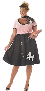 50's Sweetheart Plus Size Adult Costume