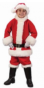 Deluxe Child Santa Suit Costume